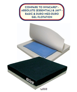 General Use Gel "E" 2" Seat Cushion